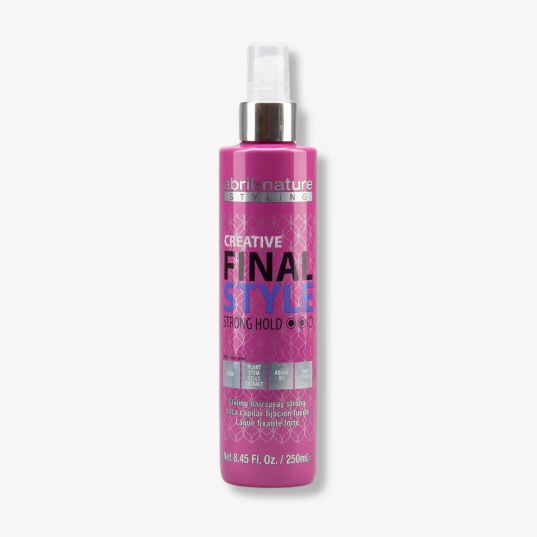 Abril Et Nature Final Style Extra Strong Haarspray 500 Ml – Extrastarker Halt, Anti-Frizz & Glanz