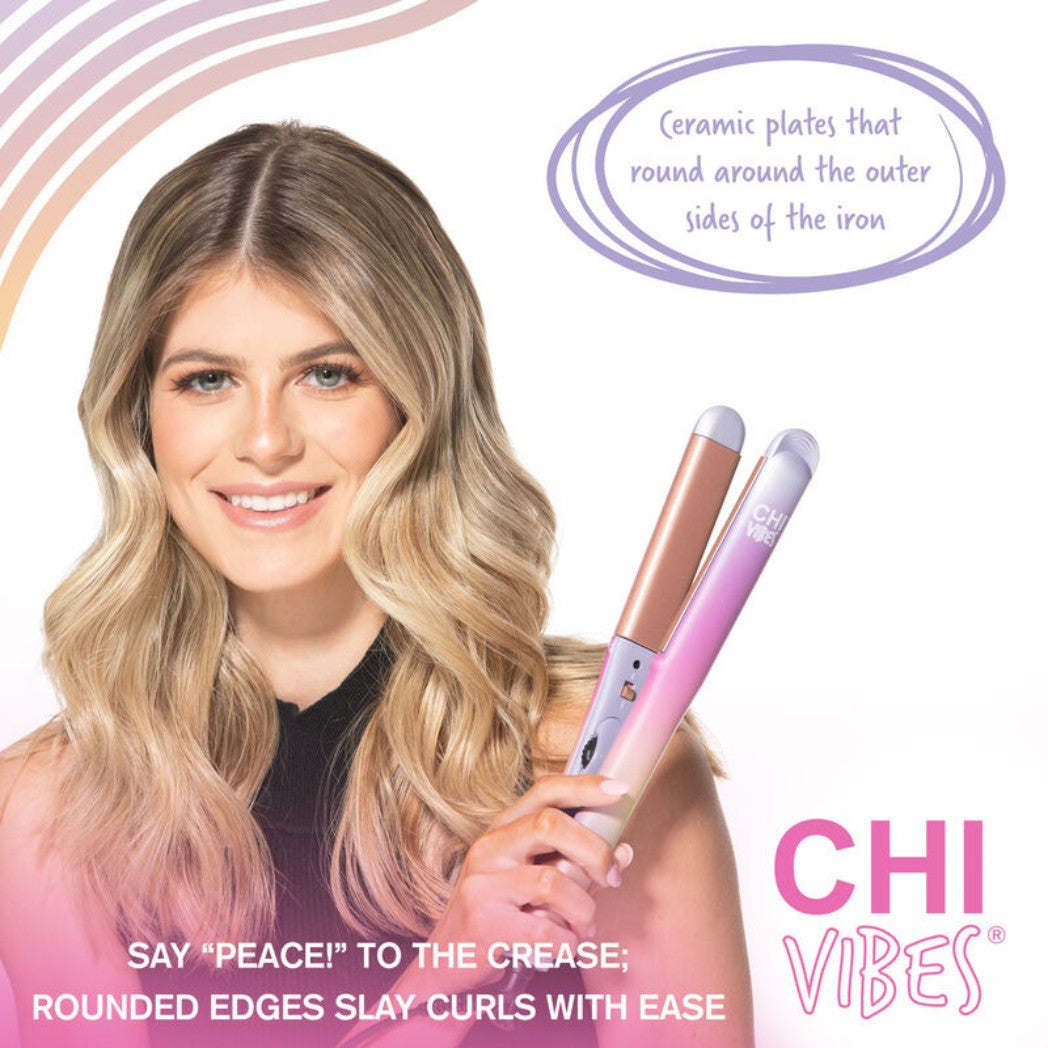 Chi - Vibes On The Edge Curved Flat Iron 1 